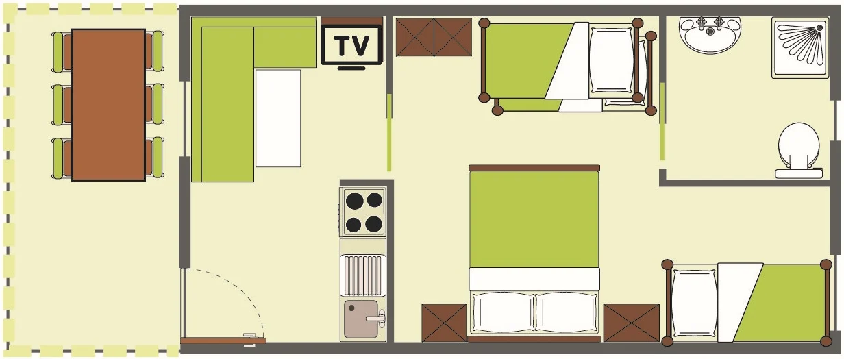Piantina Bungalow Family