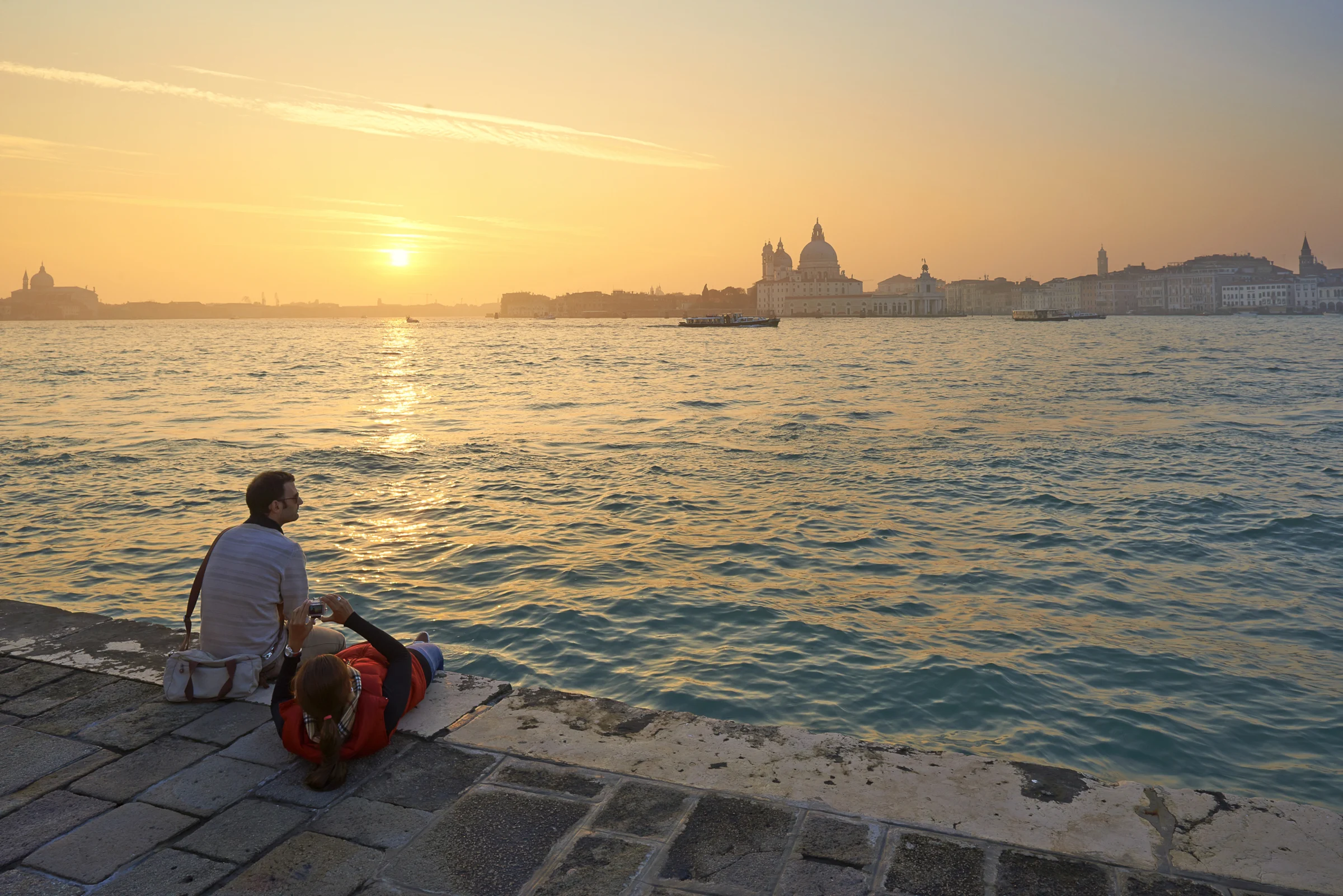 Foto della laguna di Venezia