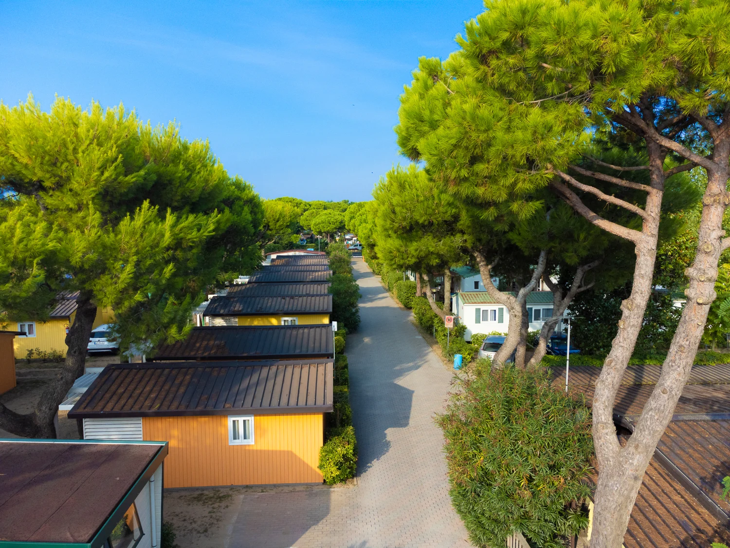 Foto dell'interno del Villaggio
