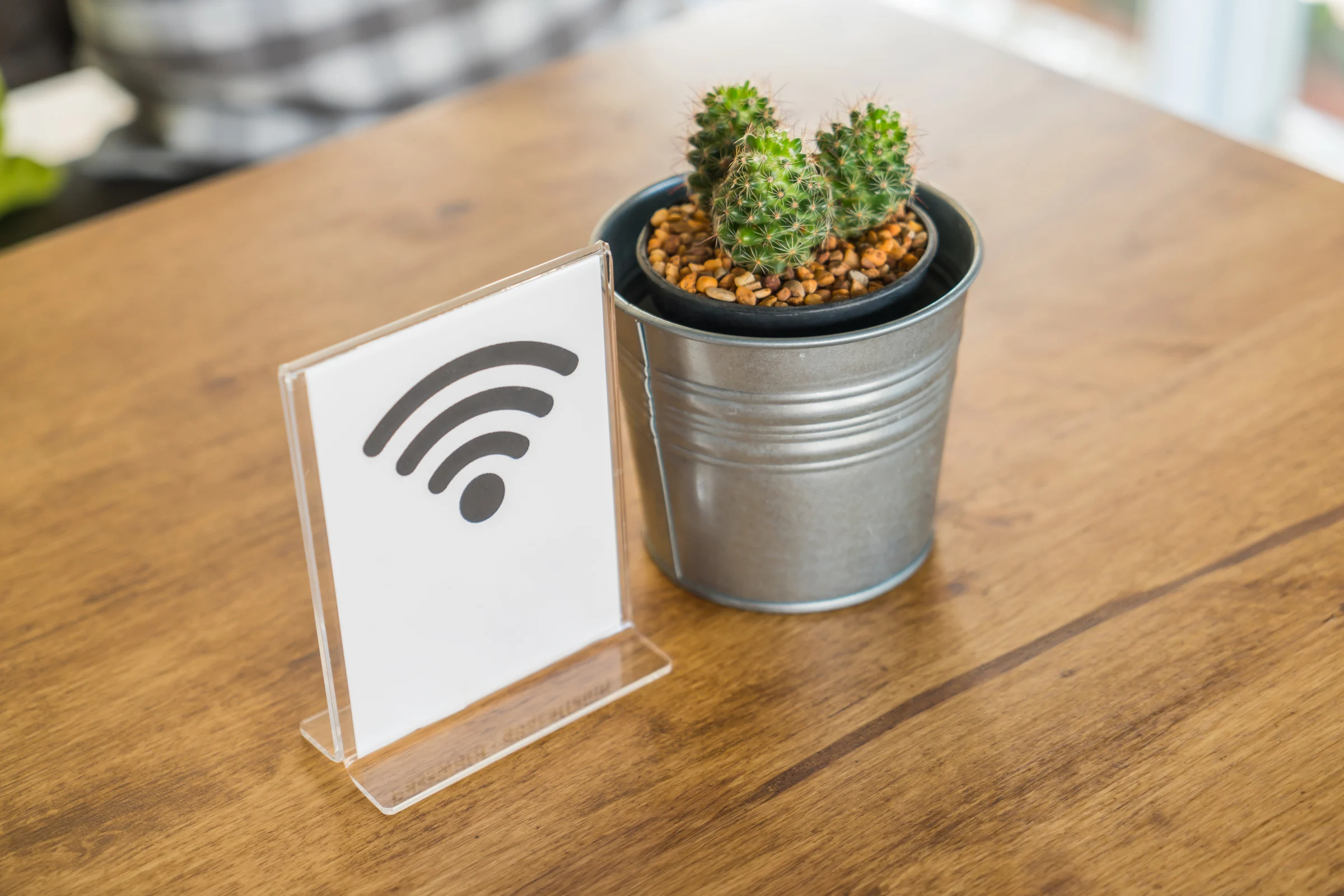Cartello indicante il Wifi